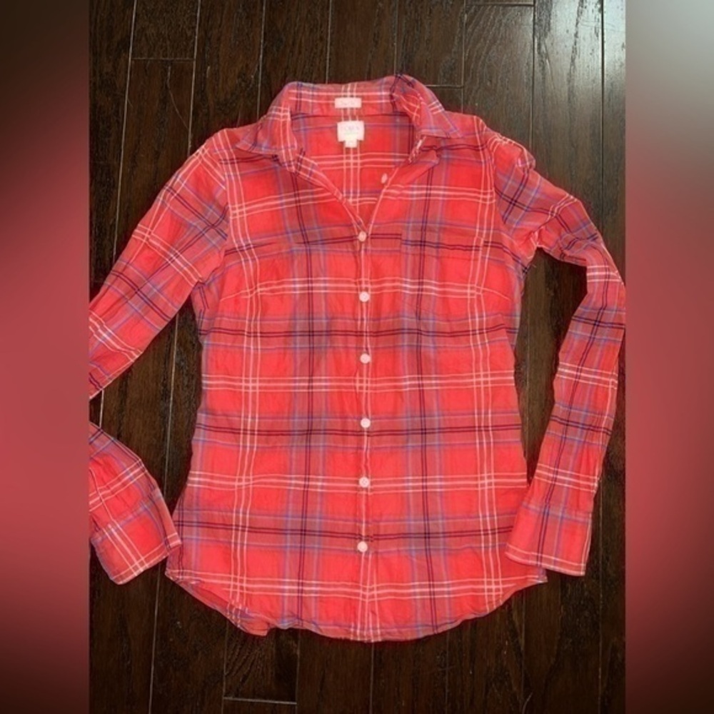 J. Crew Perfect Fit Button Up